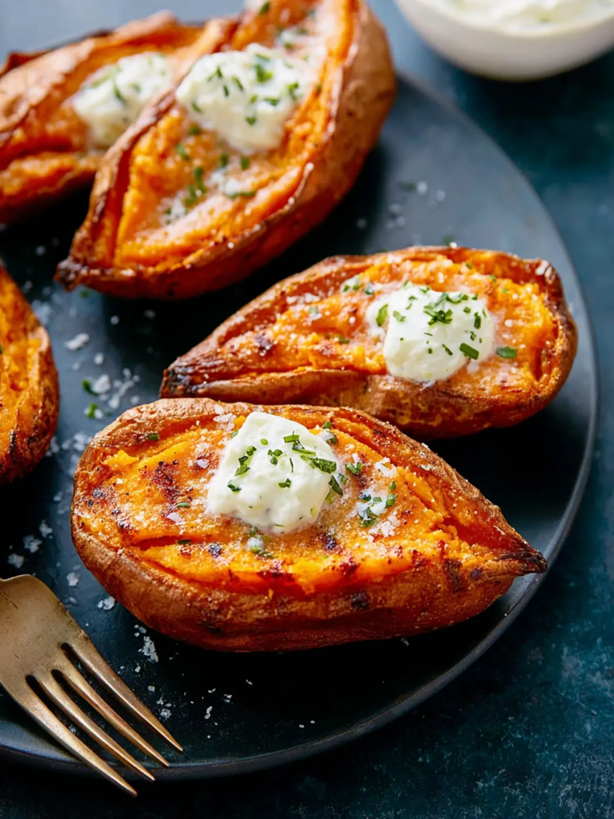 Baked Sweet Potatoes First Image