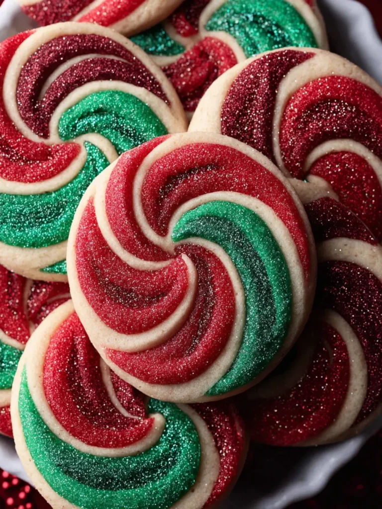 Christmas Pinwheel Cookies First Image