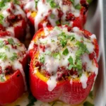 Vegetarian Stuffed Peppers First Image