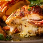Ham and Cheese Stuffed Chicken First Image