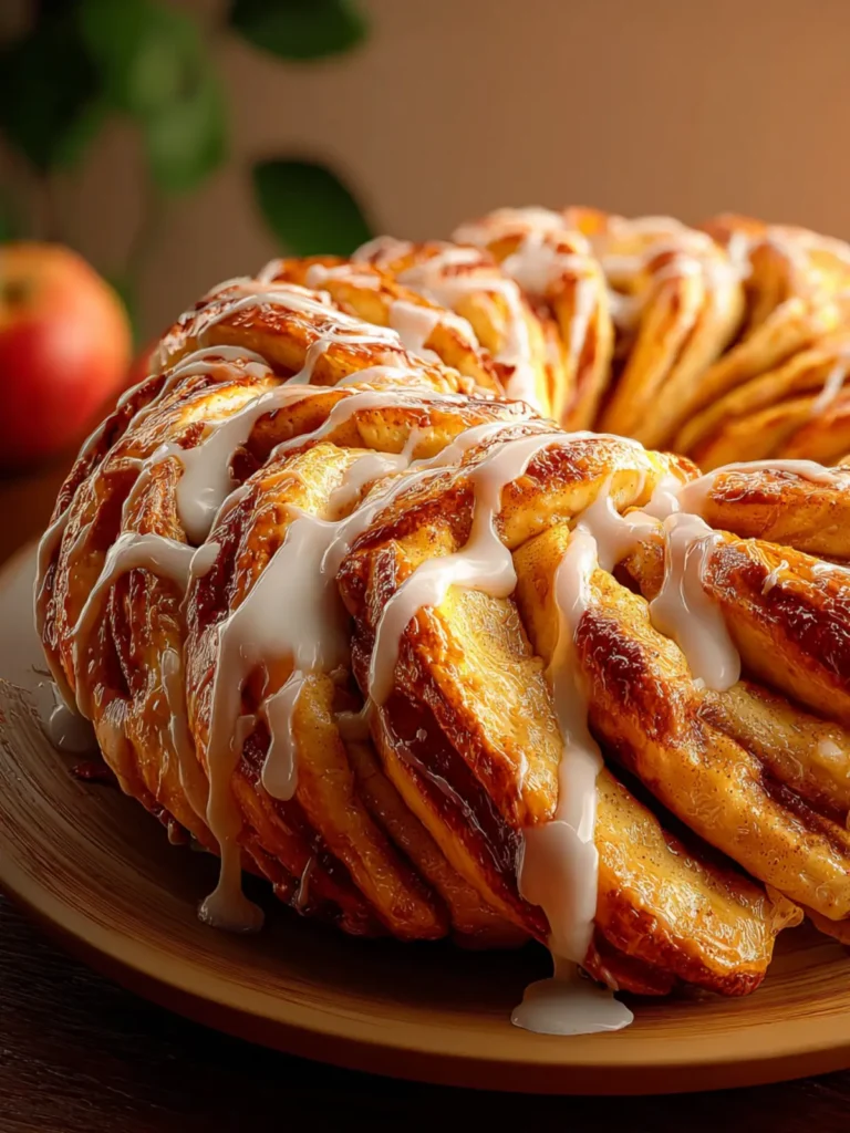 Delicious Apple Kringle with Vanilla Glaze Recipe to Savor First Image