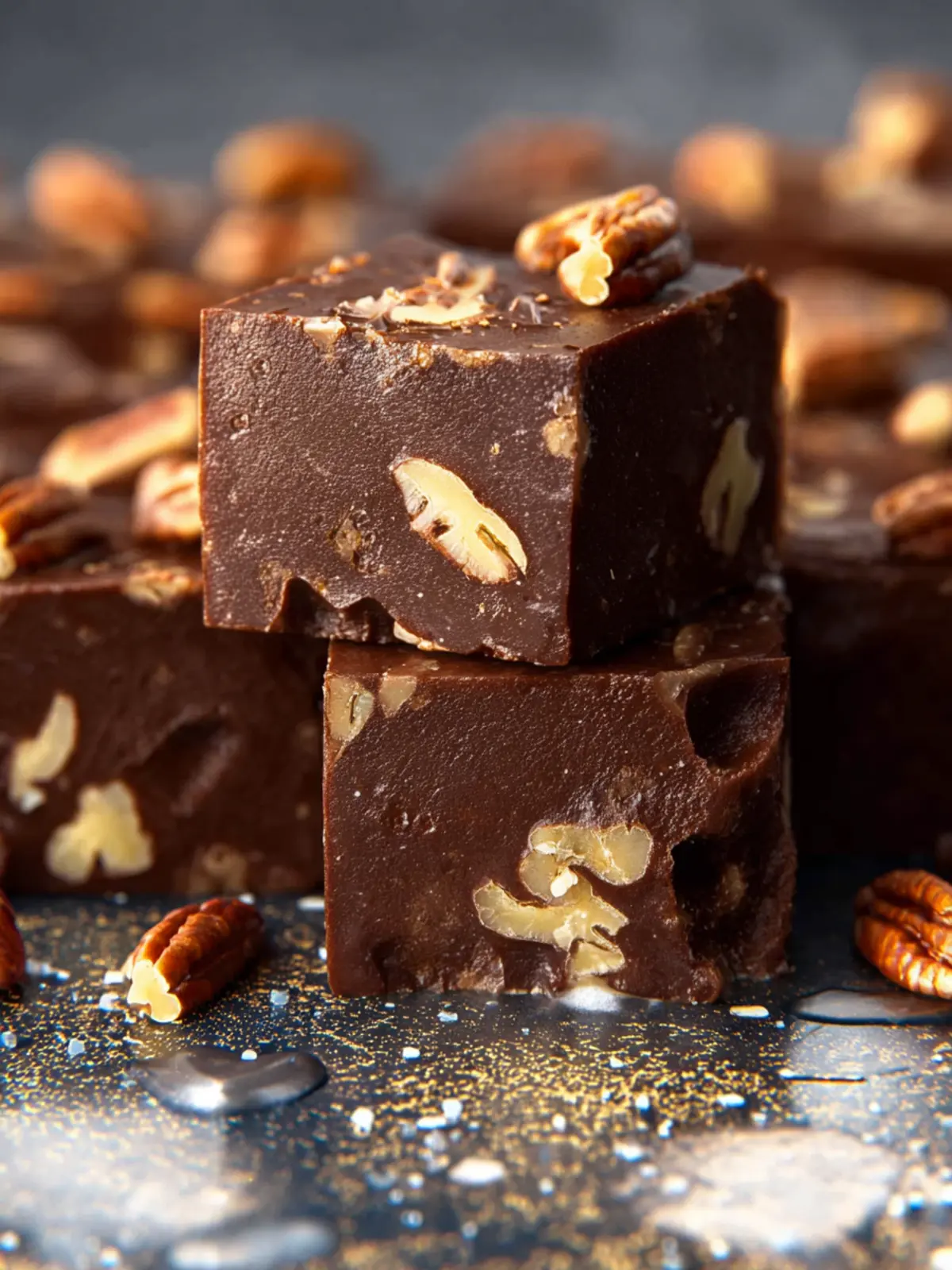 Chocolate Pecan Fudge First Image