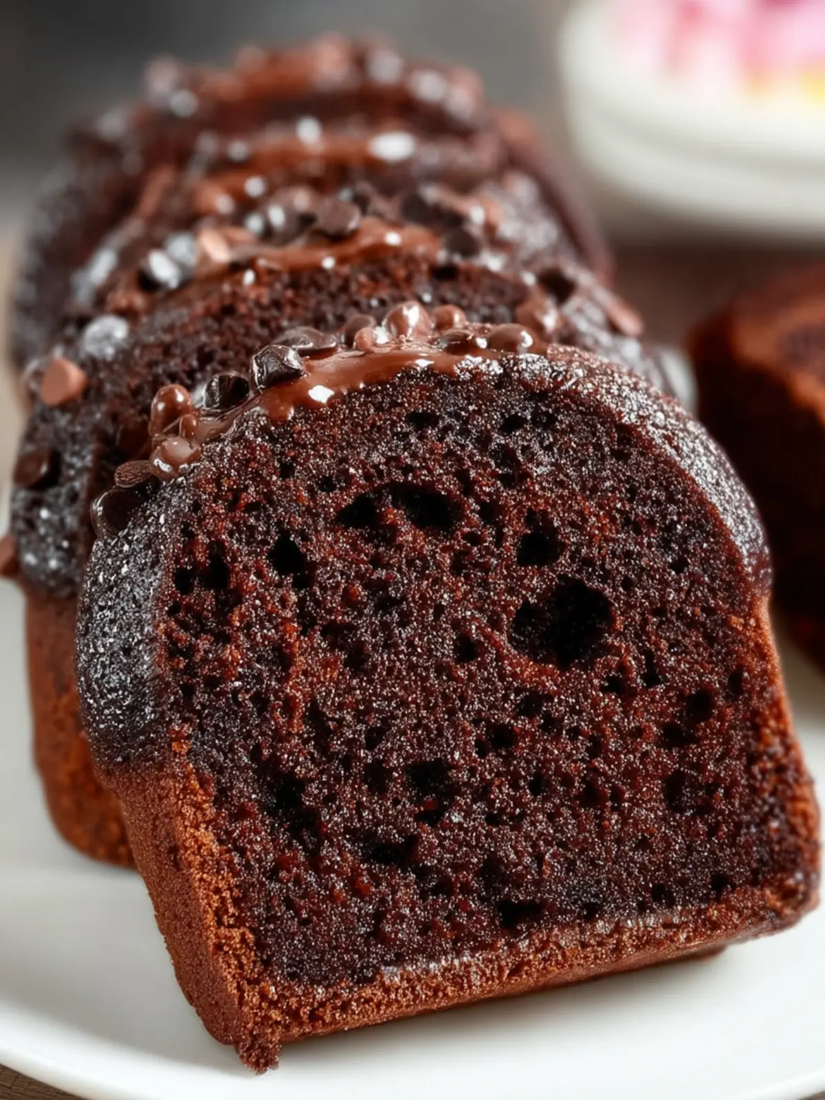 Chocolate Pound Cake {With Cake Mix} First Image