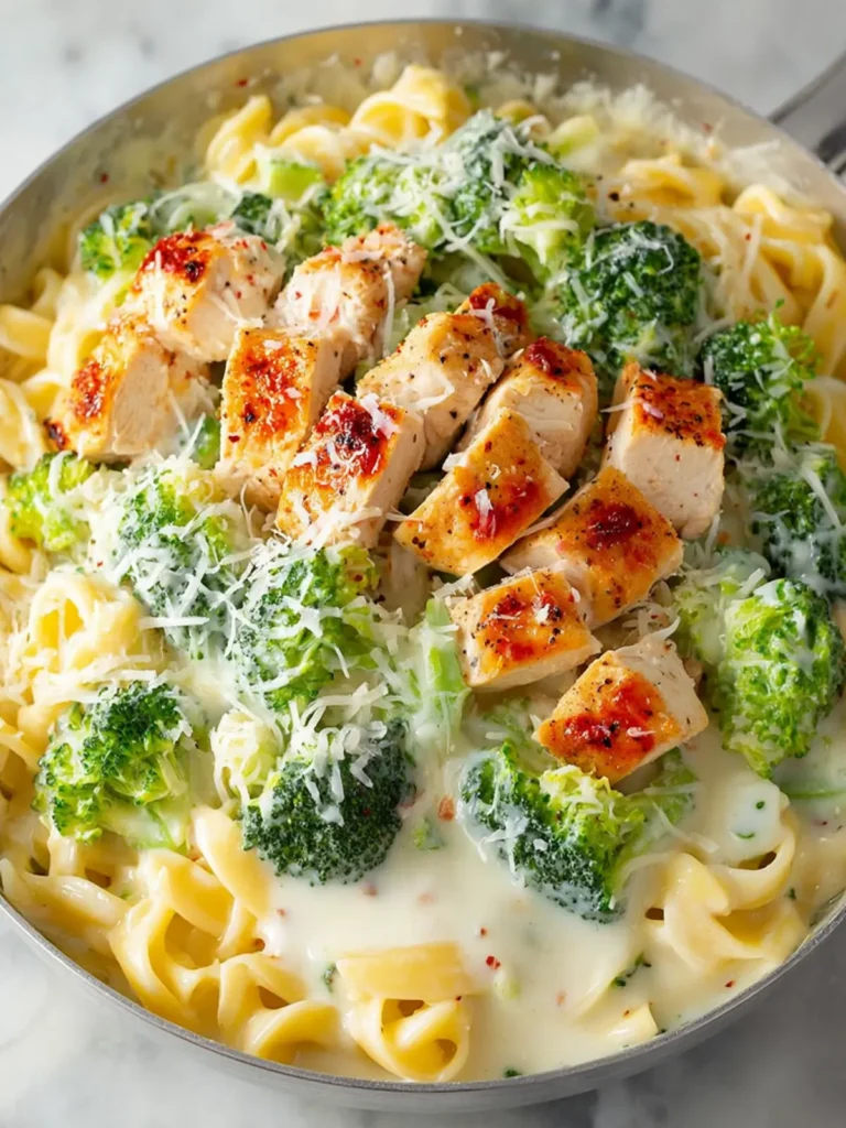 Chicken Broccoli Alfredo First Image