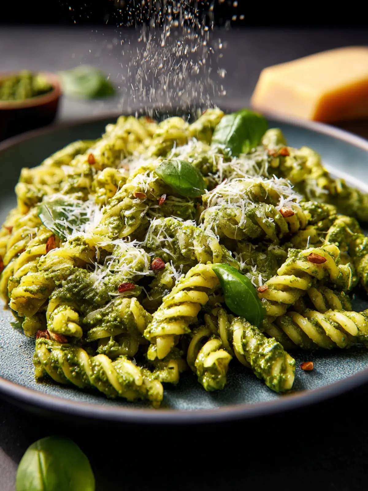 15 Minute Pesto Pasta First Image