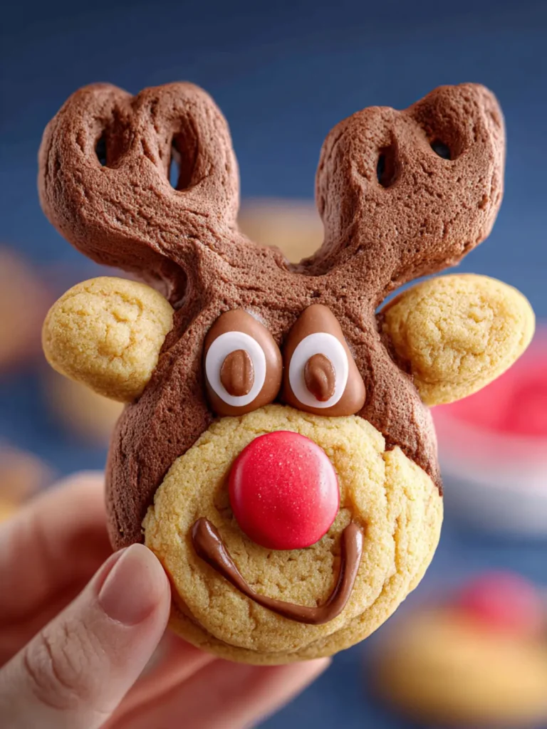 Rudolph Reindeer Cookies First Image