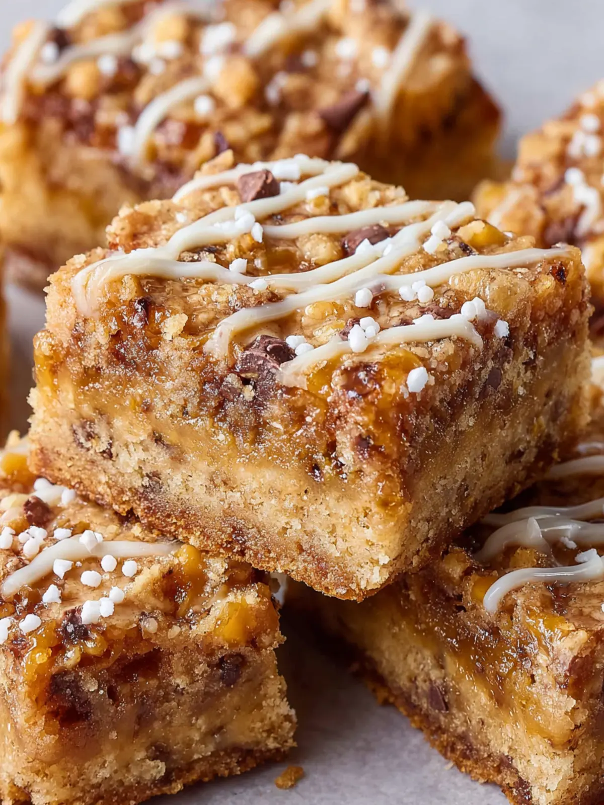 Christmas Crack Blondies First Image