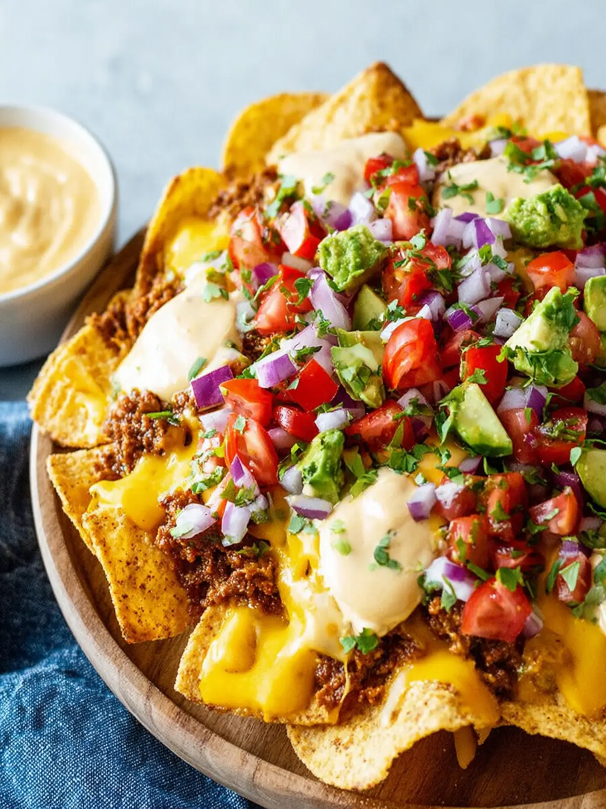 The BEST Vegan Nachos First Image