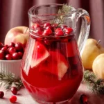 Festive Cranberry Punch Pitcher for Holiday Gatherings First Image