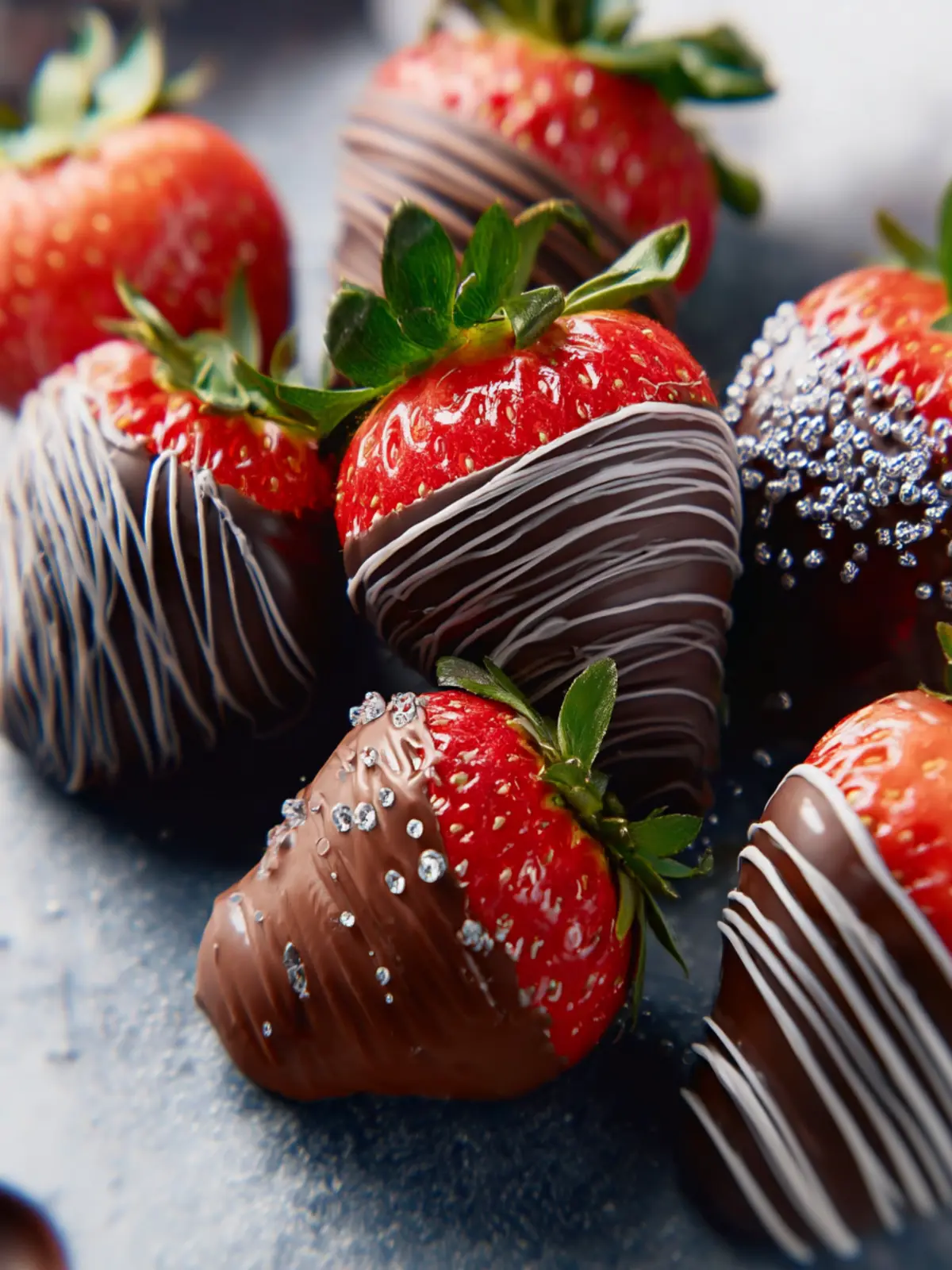 Chocolate Covered Strawberries Recipe First Image