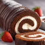 Chocolate Swiss Roll First Image