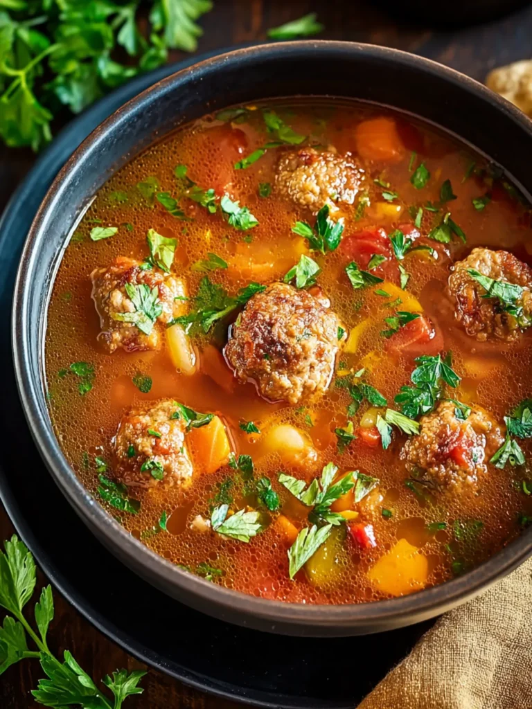 Cozy Albondigas Soup Recipe: A Warm Hug in a Bowl First Image