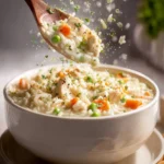 Creamy Chicken and Rice Soup First Image