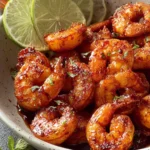 Easy Hot Honey Shrimp Recipe with Lime (Air Fried) First Image