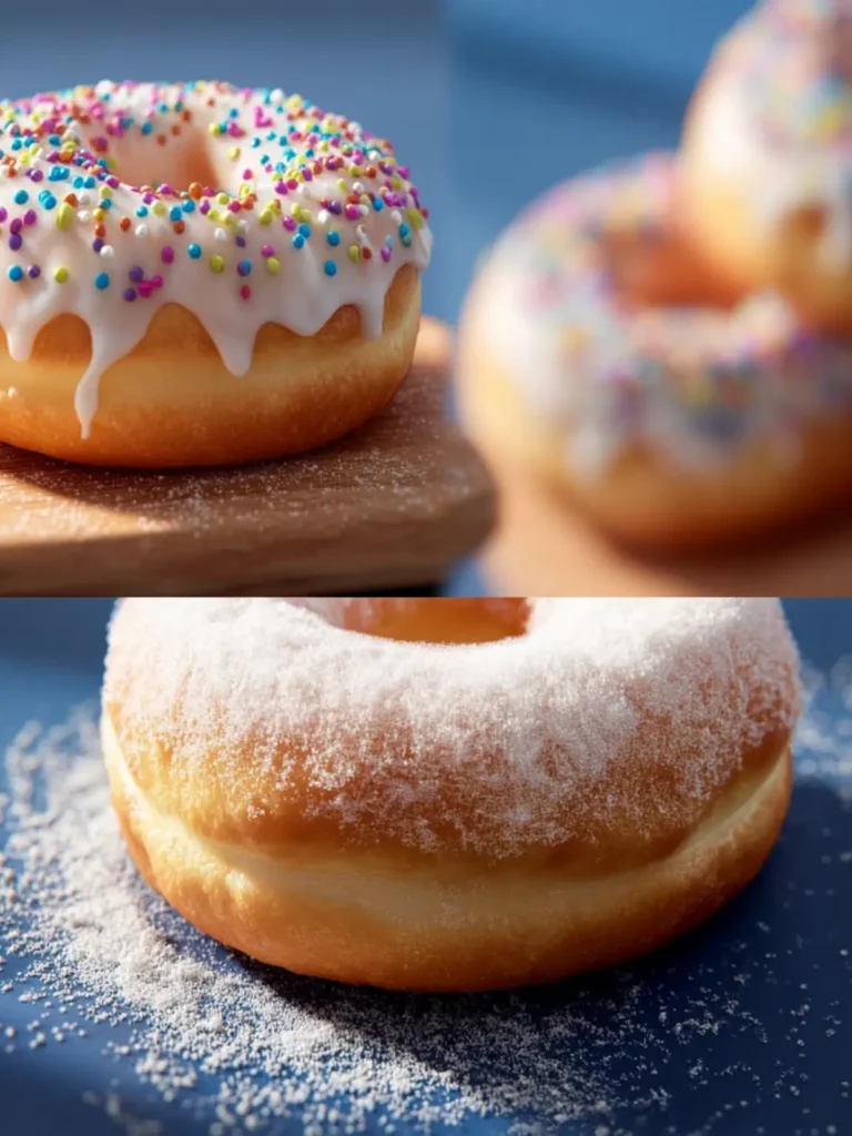 Easy Yeast Donut Recipe (Fried) with 3 Fillings First Image