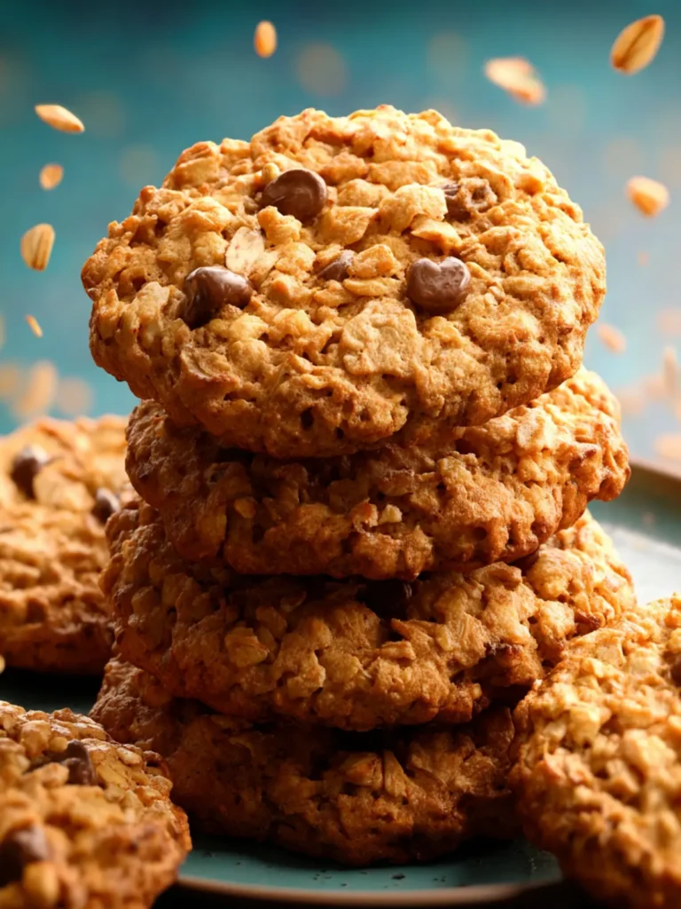Eggless Oatmeal Cookies First Image