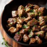 Garlic Butter Steak Bites First Image