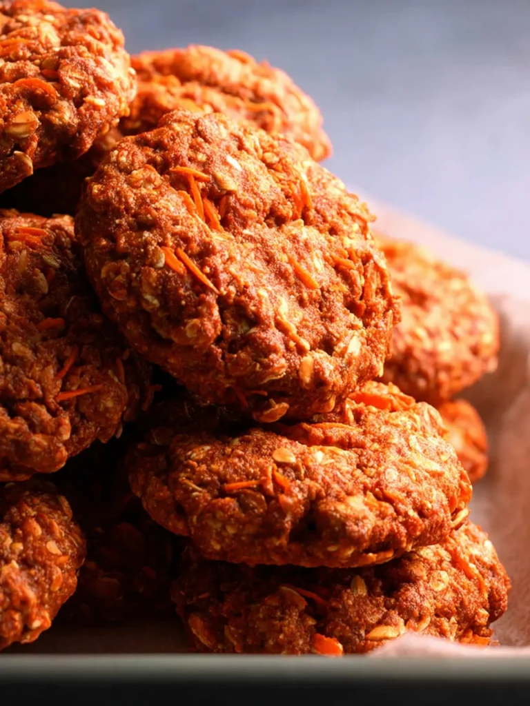 Healthy Carrot Cookies First Image
