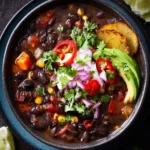 Instant Pot Black Bean Soup First Image