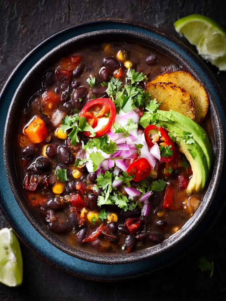 Instant Pot Black Bean Soup First Image
