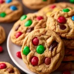 M&M Peanut Butter Cookies First Image