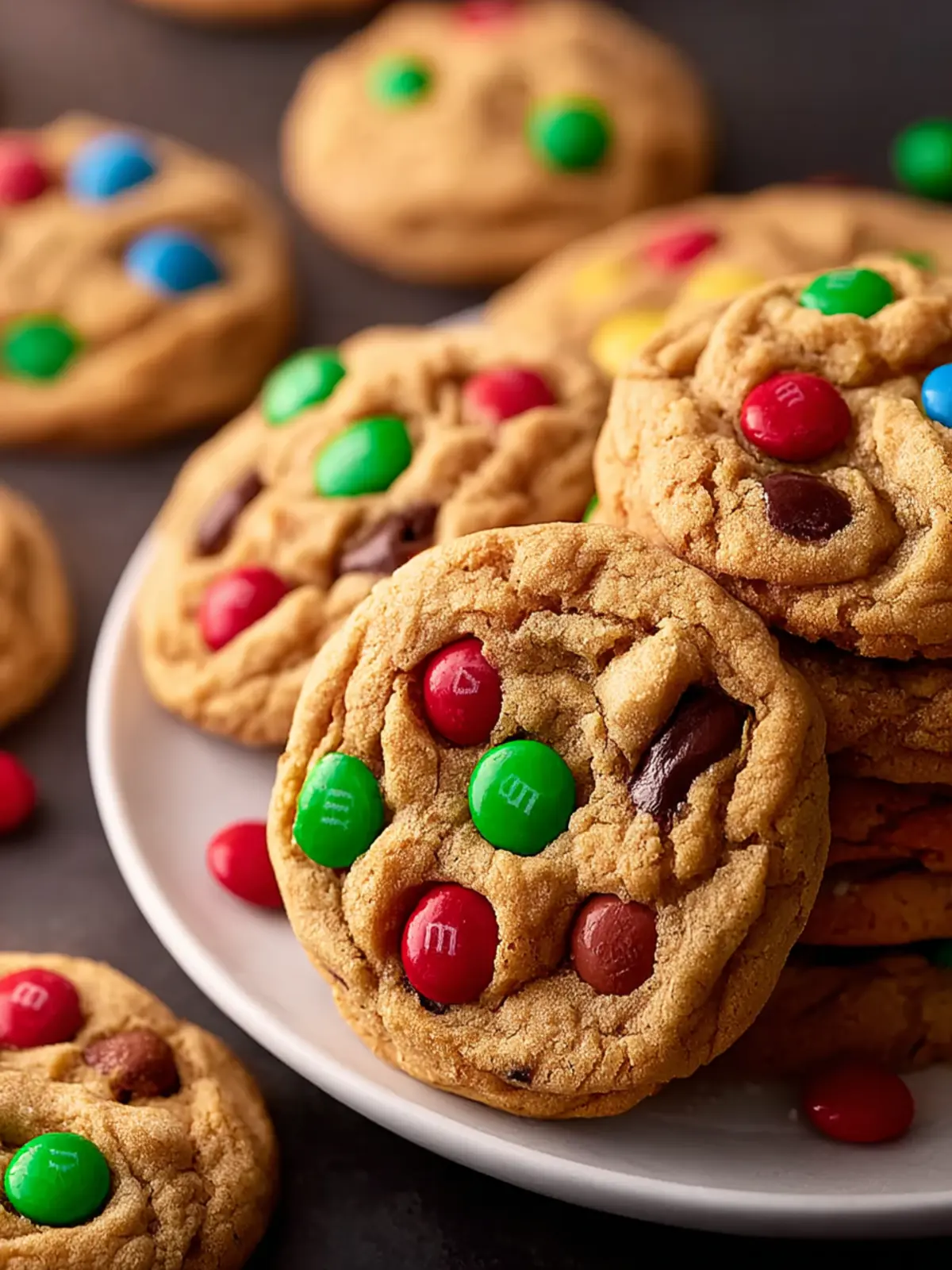 M&M Peanut Butter Cookies First Image