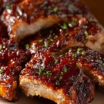 Slow Cooker BBQ Baby Back Ribs First Image