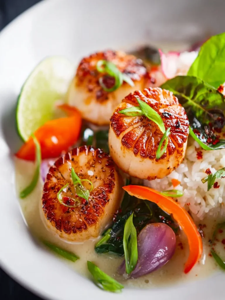 Thai Seared Scallops First Image