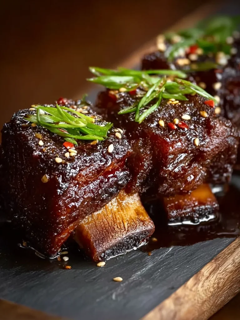 Caramelized Slow Roast Asian Beef Short Rib – Irresistibly Tender First Image