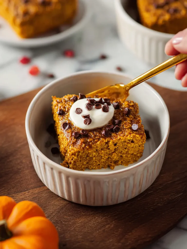 Pumpkin Baked Oatmeal First Image