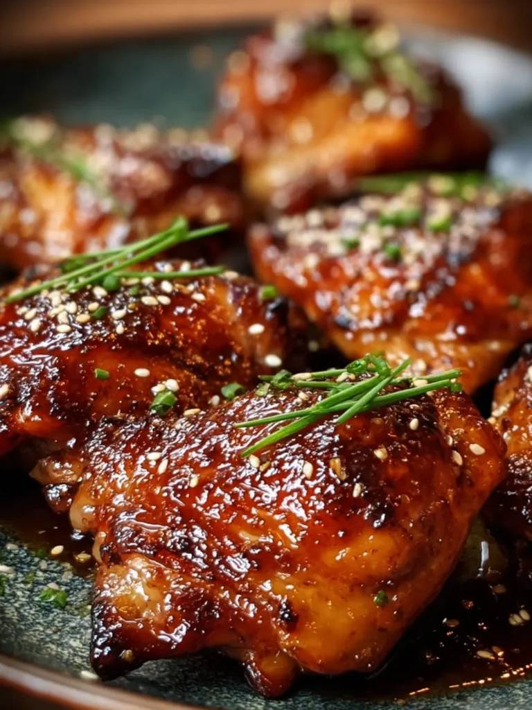 Irresistible Garlic Soy Roasted Chicken Thighs Recipe First Image