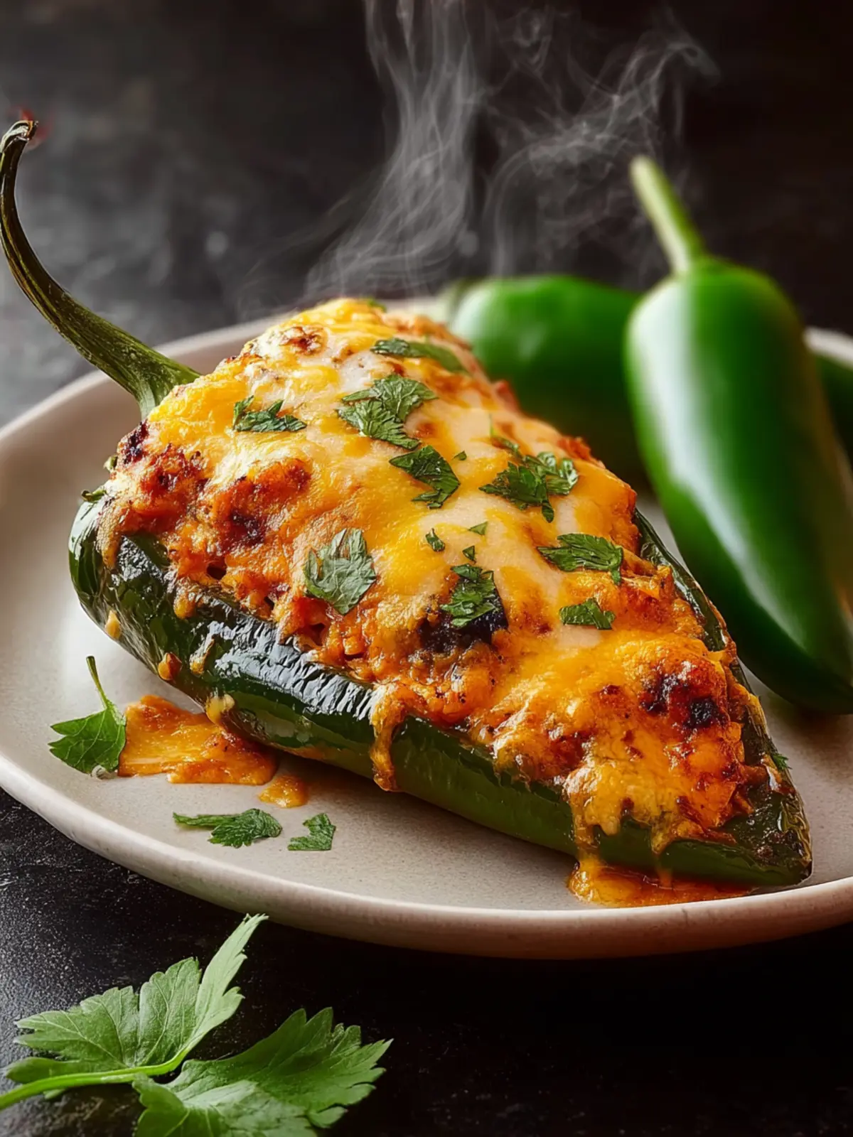Easy Baked Chili Rellenos First Image