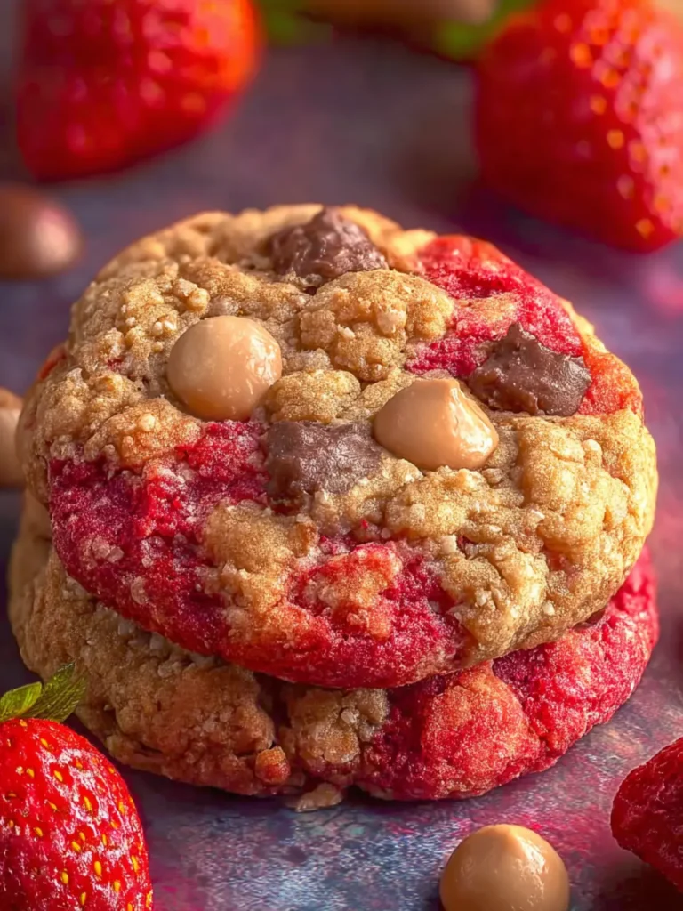 Irresistible Strawberry Cookies (4 Ingredients) Recipe First Image