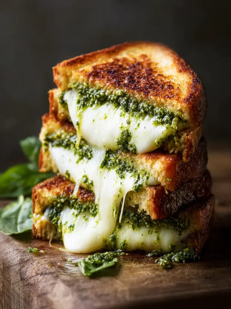 Irresistible Sourdough Pesto Grilled Cheese You’ll Crave First Image