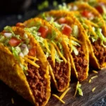 Crispy Ground Beef Tacos First Image