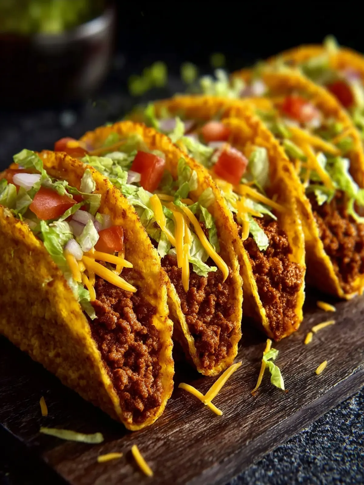 Crispy Ground Beef Tacos First Image