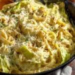 Easy Cabbage Alfredo Recipe First Image