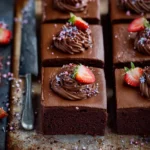 Easy Chocolate Cake Traybake First Image