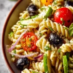 High Protein Vegan Pasta Salad Recipe First Image