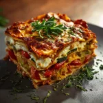 High Protein Veggie Lasagna First Image