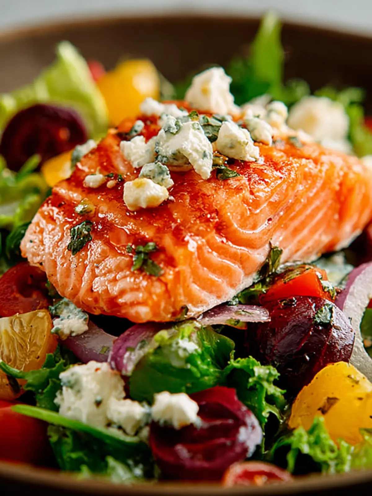 Irresistible Fresh Salmon Salad Recipe for a Healthy Meal First Image