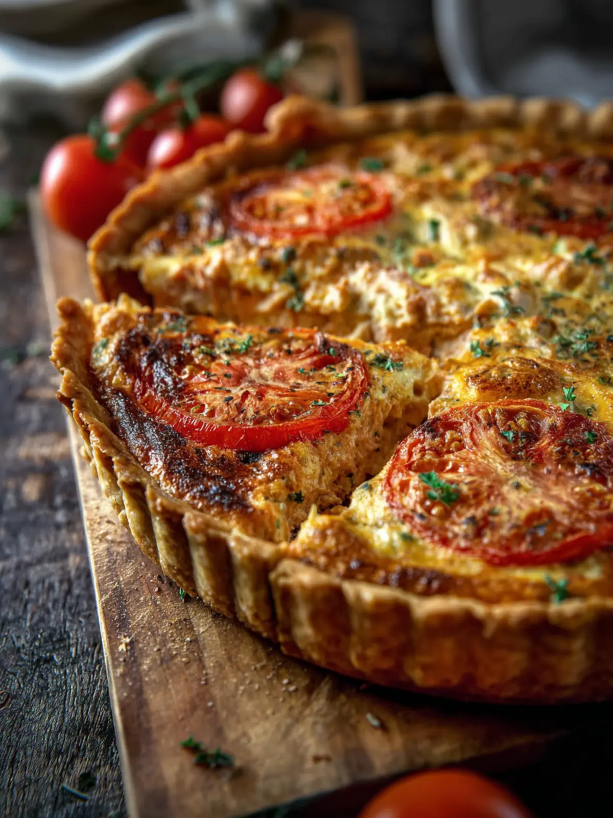 Quiche au thon et à la tomate : Le classique économique qui régale toute la famille ! First Image