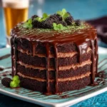 Rich Guinness Chocolate Cake First Image