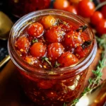Sweet and Spicy Homemade Cherry Tomato Jam Recipe First Image