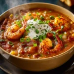 Creamy Seafood and Shrimp Chili First Image