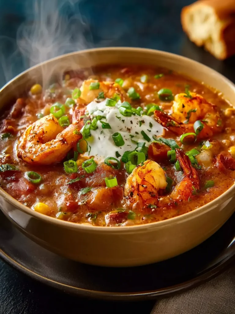 Creamy Seafood and Shrimp Chili First Image