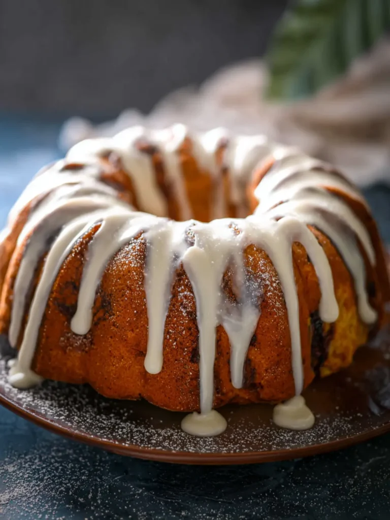 Easy Cinnamon Roll Bundt Cake First Image