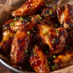 Honey Garlic Chicken Wings First Image
