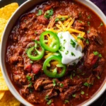 Instant Pot Chili Con Carne with Shredded Beef First Image