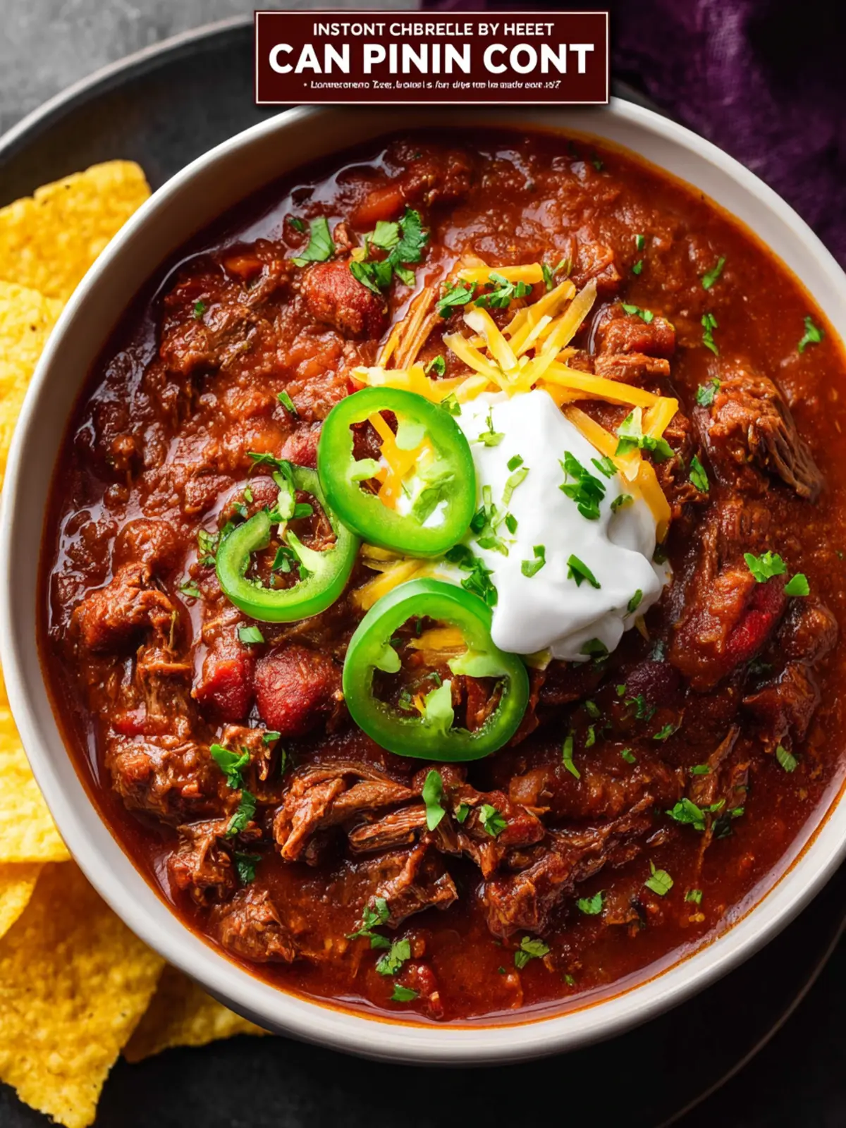 Instant Pot Chili Con Carne: Best Shredded Beef Delight!